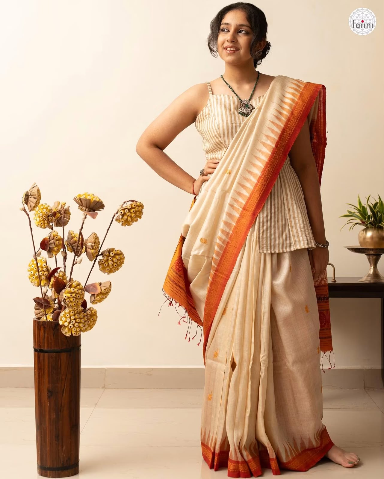 Handloom sarees collection at Tarini handloom saree store in Bangalore